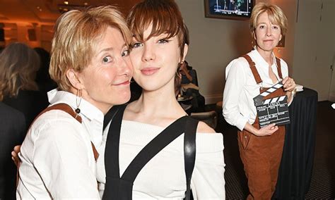 emma thompson steals her 17 year old daughter s style daily mail online
