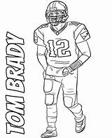 Brady Footballer Topcoloringpages sketch template