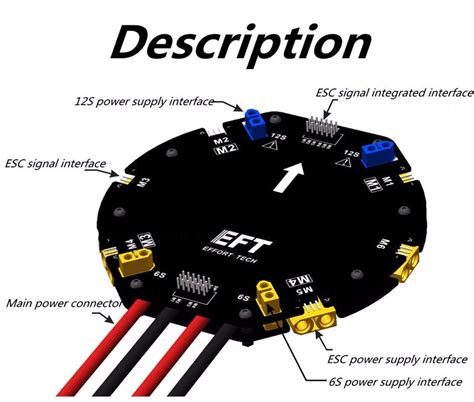 large current power distribution board pdb board    drone