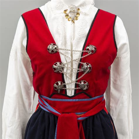 A Traditional Swedish Dress From Värend Swedish Clothing Swedish