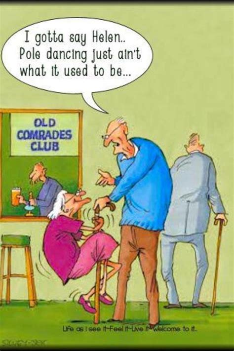 Old People Cartoons Quotes Quotesgram