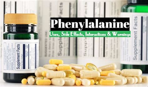 Phenylalanine Uses Side Effects Interactions And Warnings Stylish Walks