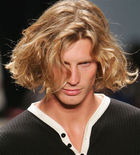 mens long hairstyle   day styling mens craze