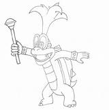 Koopa Iggy Coloring Pages Koopalings Mario Super Morton Colouring Lineart Lemmy Deviantart Printable Fresh Mobile Getcolorings Print Color Search Cortex sketch template