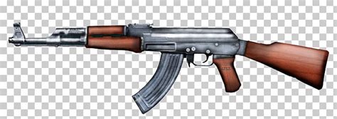 Ak 47 Firearm Assault Rifle Akm Png Clipart 76239mm Air Gun Airsoft