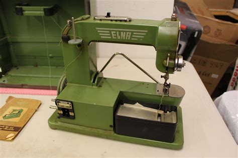 vintage elna sewing machine