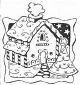 Coloring Pages House Gingerbread Christmas Printable Man Print Colouring Color Sheets Book Library Clipart Popular Coloringhome Gif Choose Board sketch template