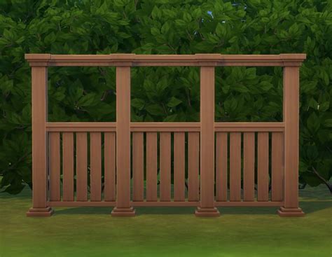 fence cc mods snootysims