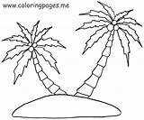 Palm Coloring Tree Pages Coconut Trees Printable Leaves Leaf Color Drawing Island Date Coloringpagesfortoddlers Swaying Getcolorings 1100 Getdrawings Luxury Step sketch template