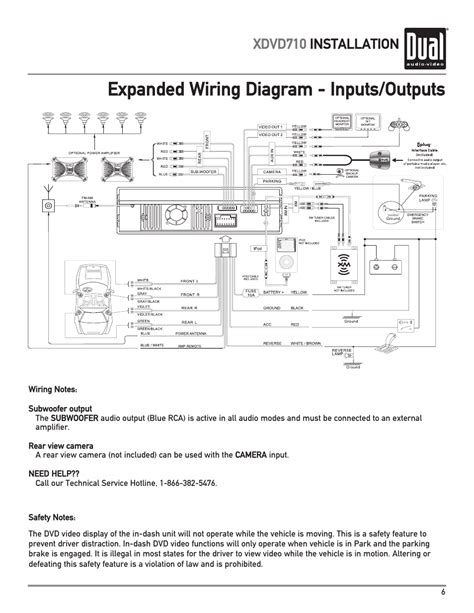 dual xdvdbt wiring diagram
