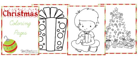 christmas coloring pages year  homeschooling