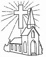 Church Coloring Pages Altar Catholic Colouring Sheets School Printable Drawing Building Kids Buildings Architecture Cross Color Churches Bible Sheet Sunday sketch template