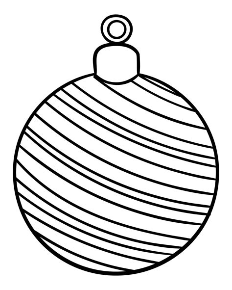 printable christmas ornaments     printablee