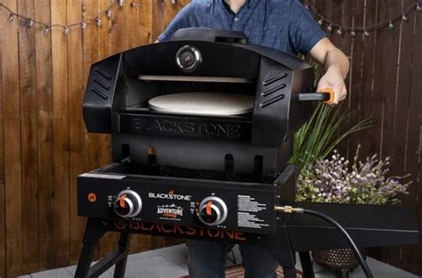 pizzas    blackstone pizza oven attachment  flattop griddle outdoor cooking