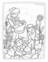 Coloring Pages Environment Harvest Kids House Printable Getdrawings Prairie Little Color Getcolorings Children Books Driedger Crystal sketch template