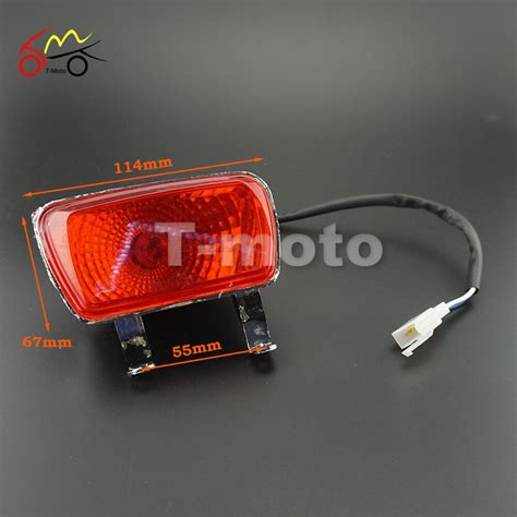 atv left tail light cc cc cc cc cc atv quad tail light taotao baja sunl sticker