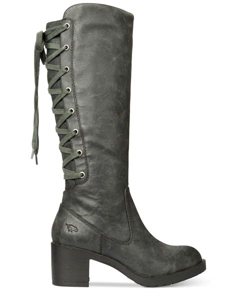 rocket dog hickory lace  boots  black lyst