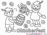 Coloring Oktoberfest Pages Printable Beer Sheets Coloringpagesfree Colouring Visit Sheet Title Printables Kids sketch template