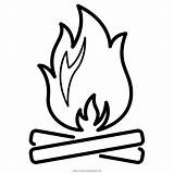 Fogueira Bonfire Hoguera Campfire Logs Getcolorings Seekpng Grilling Falò sketch template