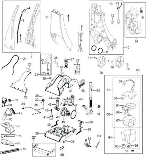 schematic rug doctor dcc  parts diagram
