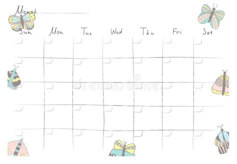 printable  paper sheet  monthly planner blank  fill  background  hand drawn