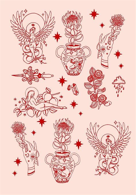 pin by izzee akers on tattoos red ink tattoos tattoo flash art