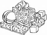 Coloring Present Pages Christmas Kids Sheet Getdrawings sketch template