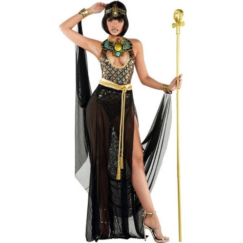 Womens Sexy Cleo Costume 1 250 Rub Liked On Polyvore Featuring