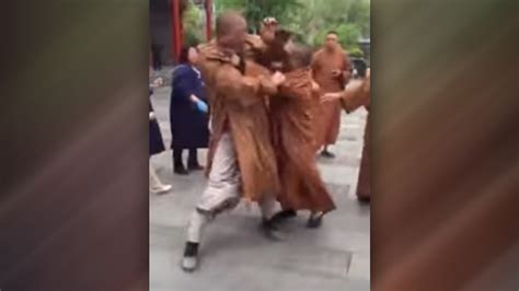 Buddhist Monk Brawl Caught On Video Fox News