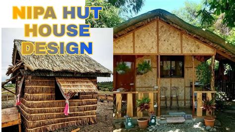 bahay kubo nipa hut house design   philippines youtube