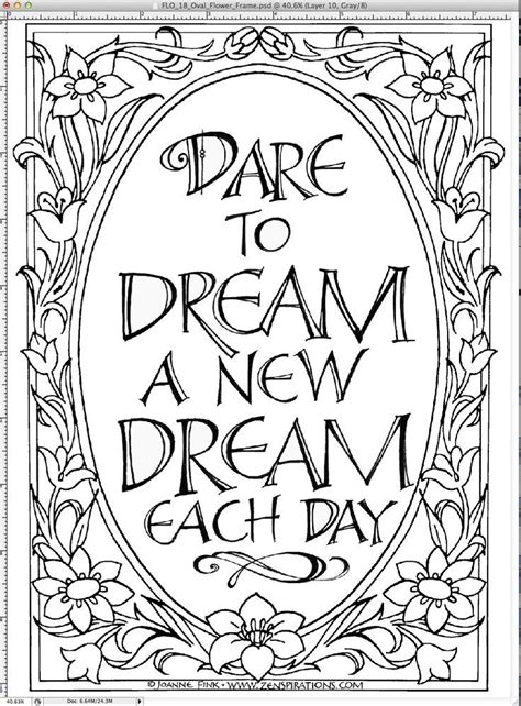quote coloring pages google search coloring  adults pinterest