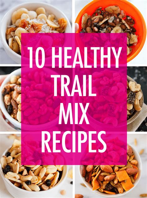 10 healthy trail mix recipes eating bird food