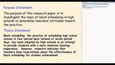 purpose  thesis statements youtube