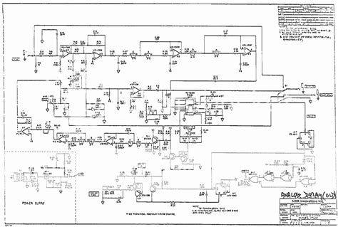 mxr analog delay schematic