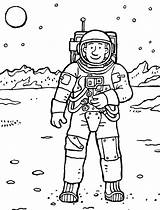 Astronaut Coloring Pages Spacesuit Mandala Wonder sketch template