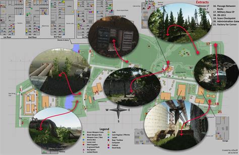 おしゃれな Customs Map Tarkov Military Base Cp さのばりも