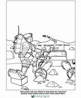 Space Coloring Robots Malvorlage Pages Mars Astronaut Printable Experiments Science sketch template
