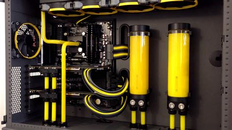 custom water cooling soft tubing  hard tubing