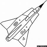 Coloring Pages Plane Draken Jet Fighter Saab Airplane Online Airplanes Aircraft Spitfire Sketch Printable Military Drawing Planes Jets Template Car sketch template