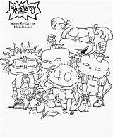 Rugrats Nickelodeon sketch template
