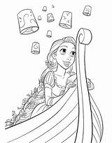 Pascal Pages Coloring Rapunzel Getcolorings Tangled Color sketch template