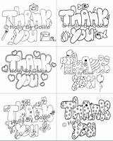 Thank Printable Coloring Card Pages Drawing Color Cards Christmas Note Kids Notes Girl Own Print Getdrawings Vector Activities Crafts Etsy sketch template