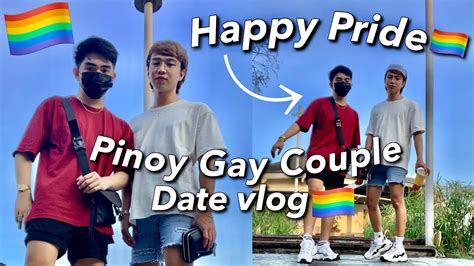 Pinoy Gay Couple Date Vlog🏳️‍🌈 Happy Pride🌈 Ju Wels Youtube