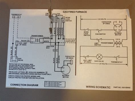 gas furnace blower motor wiring