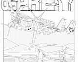 Osprey Helicopter Coloring Book Bell sketch template