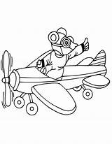 Airplane Coloring Cartoon Pages Airplanes Plane Clip Amelia Cliparts Cute Line Drawing Clipart Animated Earhart Kids Air Colouring Mouse Sheets sketch template