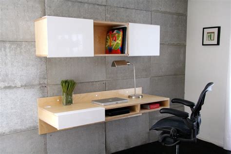 wall mounted desk designs  diy enthusiasts  architecture