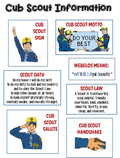 cub scout printables  printable world holiday
