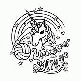Unicorn Coloring Pages Rainbow Girls Unicorns Color Printable Adults Coloringhome Girl Print Kids Template Christmas American Library Clipart Source Visit sketch template