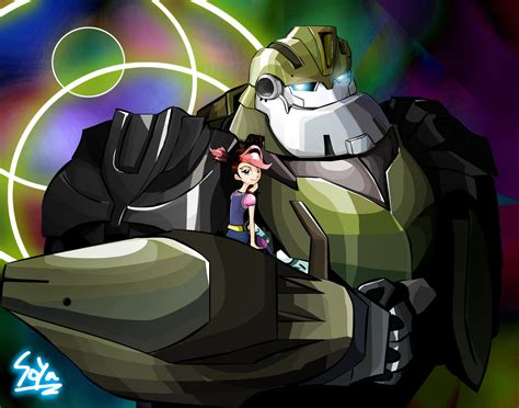 Miko And Bulkhead The Transformers Fan Art 36948121